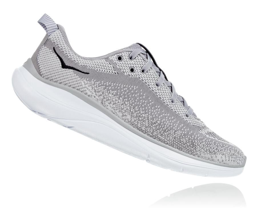 Tenis Hoka One One Mujer Grises - Hupana Flow - XALN35092